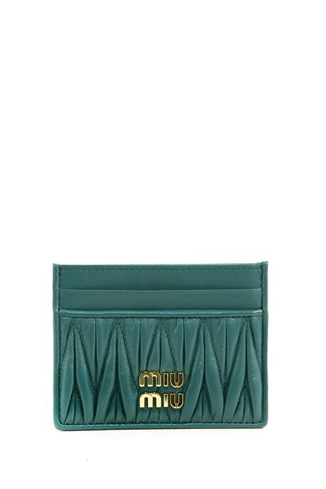 portacarte miu miu